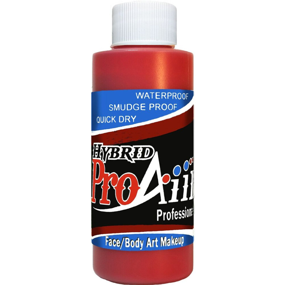 Showoffs Body Art Red Proaiir Face And Body Painting Makeup - 2Oz (60Ml) Lipstick