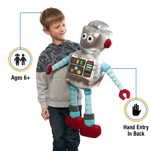 25"""" Robot Full Body Ventriloquist Style Puppet 1