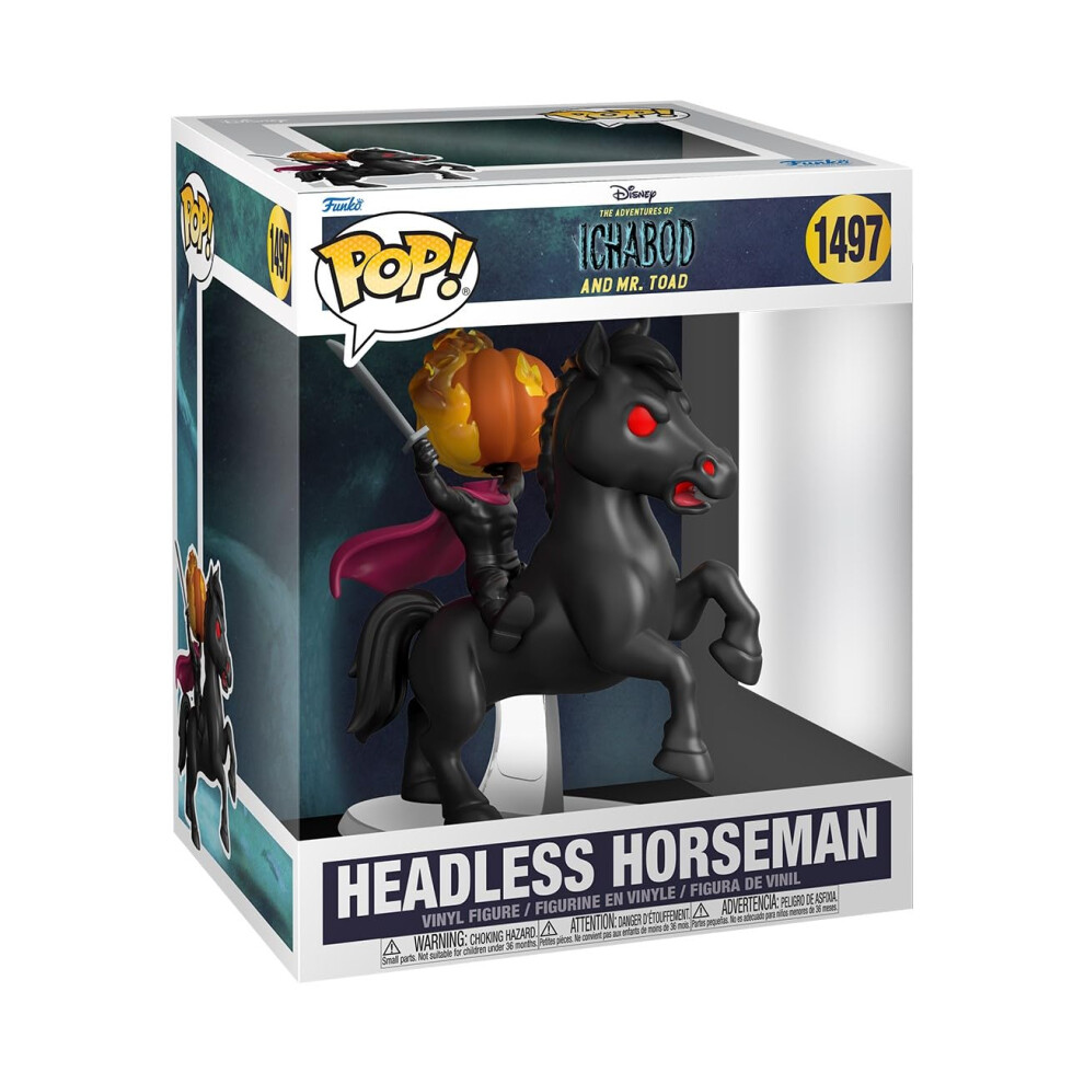 Funko Pop! Rides Deluxe: Sleepy Hollow - Headless Horseman - The Legend Of Sleepy Hollow 1949 - Collectable Vinyl Figure - Gift Idea - Official M