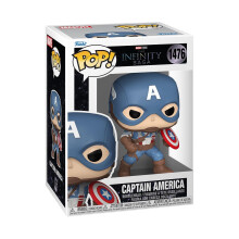 Funko Pop Marvel: Infinity Saga - Captain America - Collectable Vinyl Figure - Gift Idea - Official Merchandise - Toys for Kids & Adults - Superh