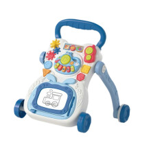 (Blue, One size) Baby Activity Walking Toy Walking Toy for Infants Boys and Girls 6-12 Months Red
