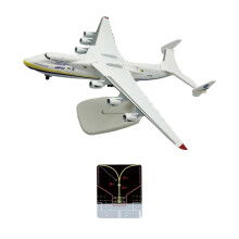 (As show, One size) 1/400 Diecast Plane Model Realistic Airplane for Household Living Room Table