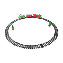 (As show, One size) Christmas Train Set Ornament Mini Railway Toy for Interaction Gifts Festival