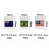 (small flags, One size) 64Pcs Escape Game Blocks Mini Mahjong Set Portable Table Game Tile Game small flags 4