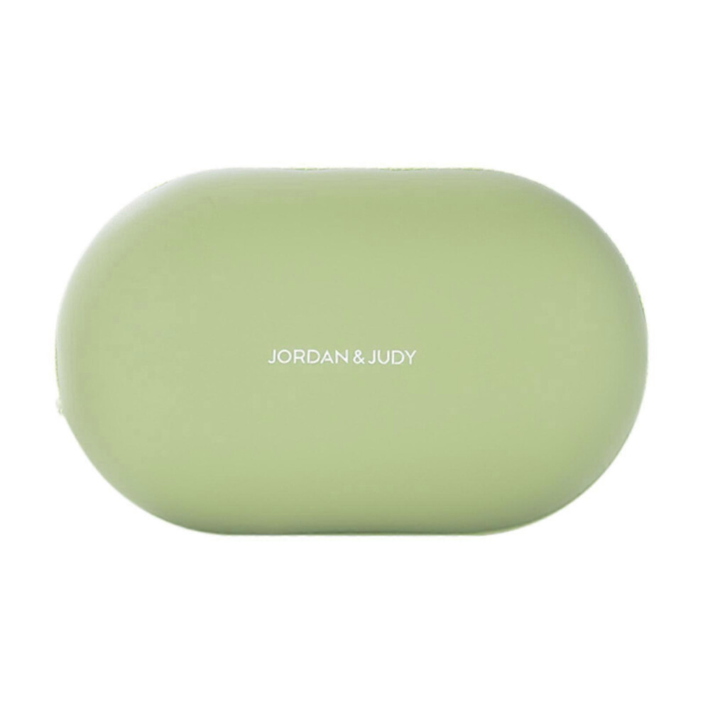 Kikidex Green (Khaki, One Size) Silicone Makeup Bag Cosmetic Pouch Waterproof For Gym Business Trip Vacation