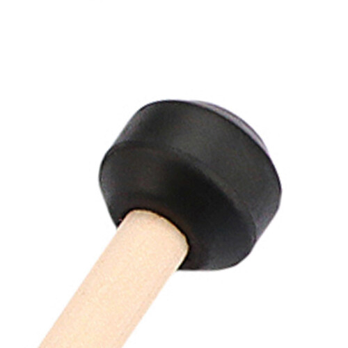 (Flat head, One size) 2 Pieces Percussion Drumsticks Steel Drum Mallets for Performance Meditation round head 2
