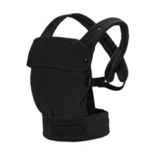 (Black, One size) Baby Carrier X Shaped Cross Straps Lightweight Ergonomic Baby Holder Carrier Black