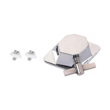 (As show, One size) Floor Tom Legs Mounting Bracket Drum Holder Base Plate Drum Tom Holder Clamp