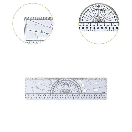 (As show, One size) Aviation Navigation Tool Reusable Lightweight Planning Routes Tool 2