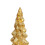(Gold five layers, One size) Tabletop Christmas Tree with Light Tabletop Xmas Tree for Office Party Shelf Medium tree 3