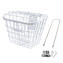 (As show, One size) Bike Front Basket Accessories Pet Carrier for Travel Road Bike Electric Bike