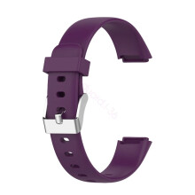 (Purple, S) Silicone Replacement Band For Fitbit Luxe Watch Strap Bracelet New