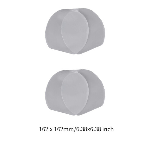 (2 Sheets, One size) Table Tennis Racket Protective Film Practical Transparent Racket Cover Sheet 2 Sheets 1