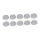 (10 Sheets, One size) Table Tennis Racket Protective Film Practical Transparent Racket Cover Sheet 2 Sheets 1