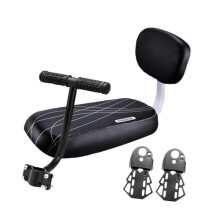 (As show, One size) Bicycle Rear Back Seat Cushion Bicycle Rear Rack Saddle Thick Bike Accessory