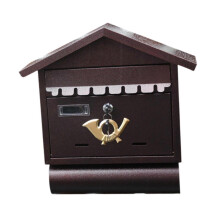 (As show, One size) Wall Mounted Mailbox Suggestion Box Office Residential Gate Newspaper Holder