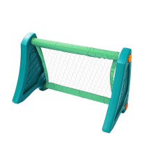 (As show, One size) Kids Soccer Goal Easy Assembly Gift Mini Soccer Goal for Park Outdoor Garden