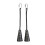 (As show, One size) Tricep Rope Sturdy Bicep Pull Down Rope for Body Workout Push Downs Shoulder 1