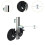 (No Suction Cup, One size) Level Wall Mount Bracket Solid Carrier for Stair Laying Ceiling Installation Double Suction Cups 3