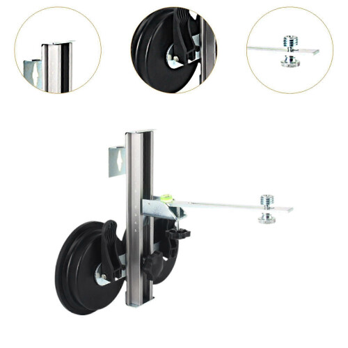 (No Suction Cup, One size) Level Wall Mount Bracket Solid Carrier for Stair Laying Ceiling Installation Double Suction Cups 2