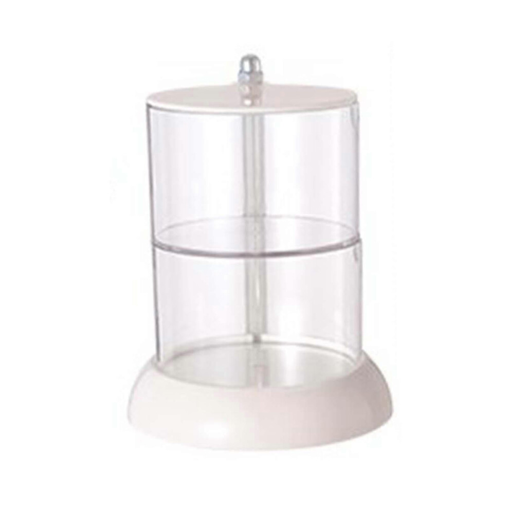 (Two layer, One size) Makeup Sponge Container Rotatable Cosmetic Organizer for Necklaces Bracelets Two layer-image-OPC-PHRJ67Q-NEW