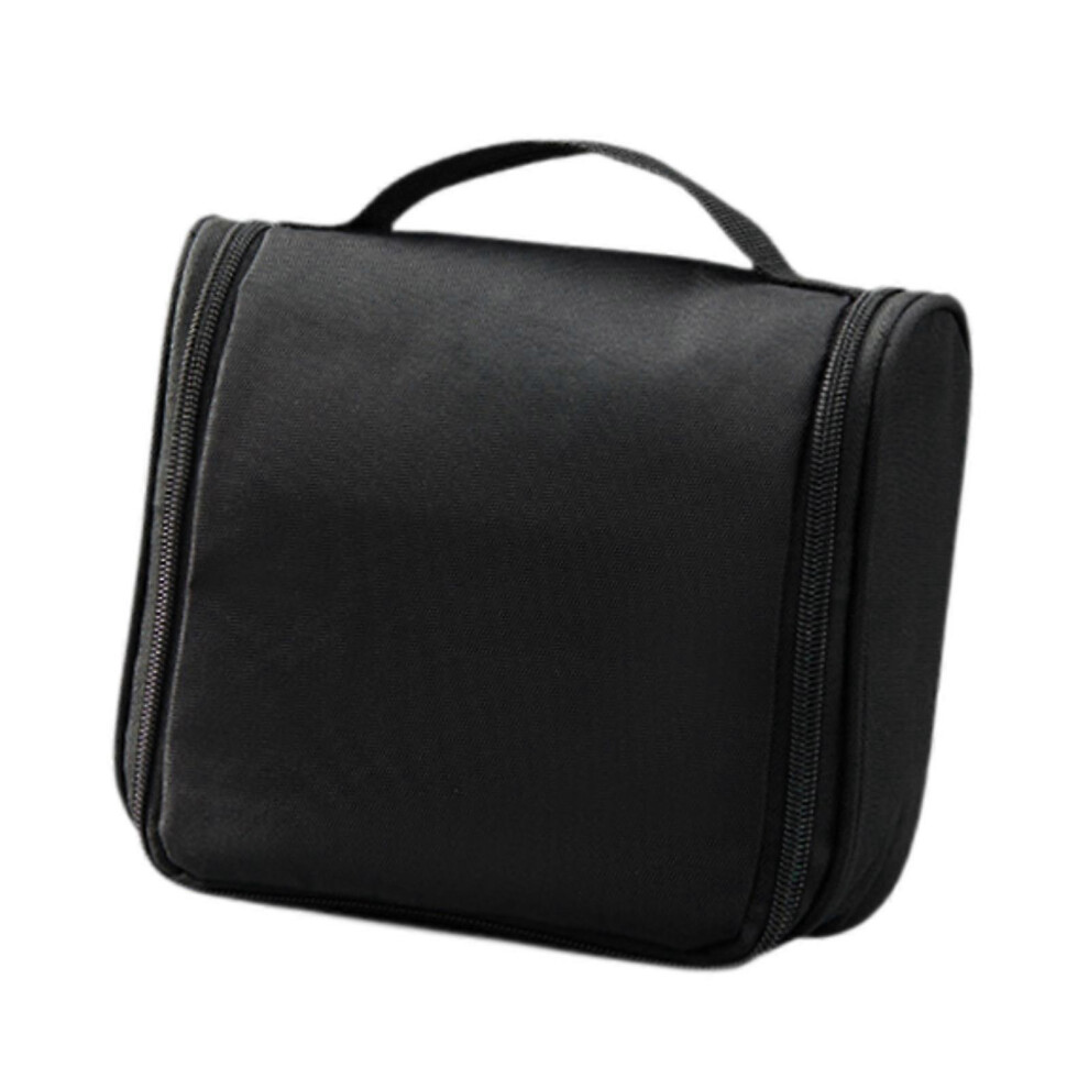 (Black, One size) Travel Wash Pouch Compact Cosmetic Bag for Backpacking Wash Supplies Outdoor Navy Blue-image-OPC-PHRJ6BS-NEW