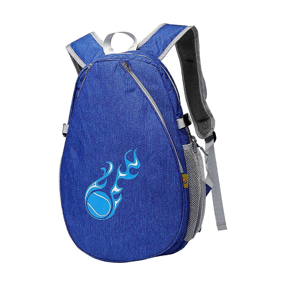 (Sky Blue, One Size) Pickleball Racket Backpack Tennis Racquet Badminton Paddle Tennis Racket Bag Purple 4633730183697