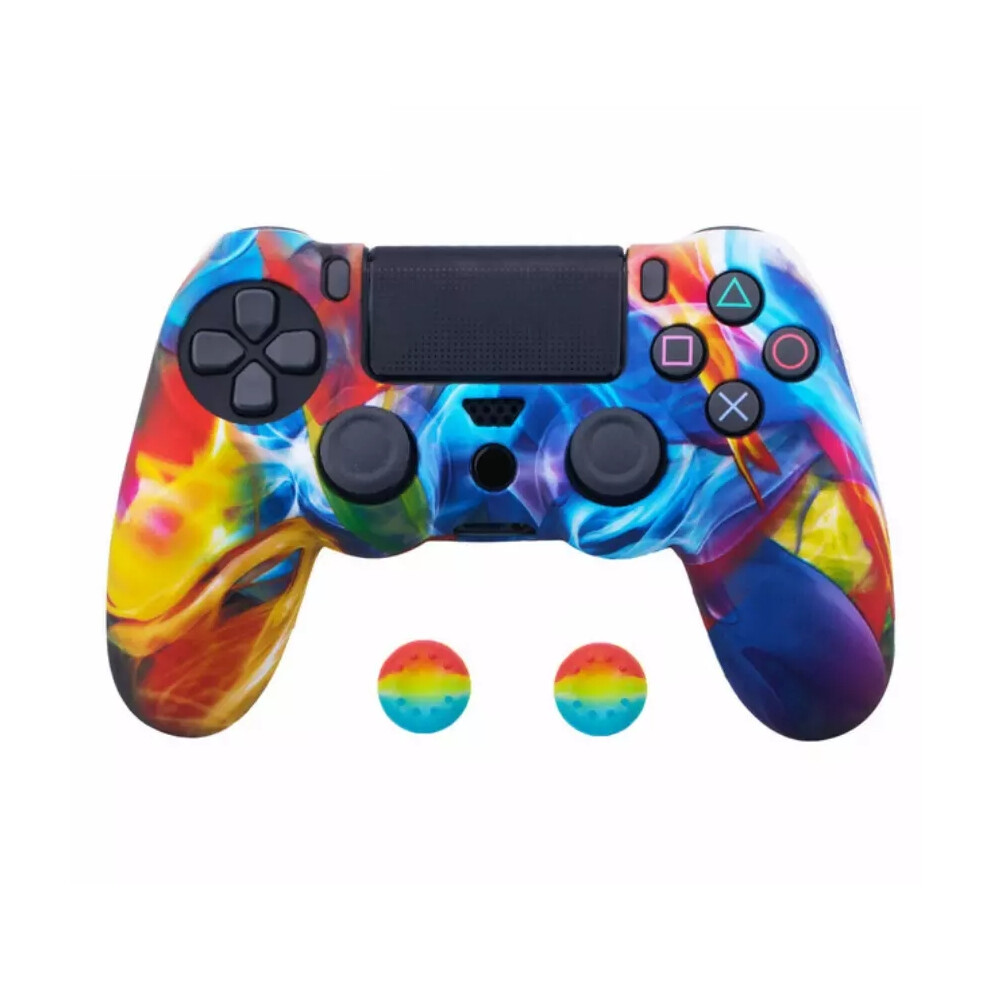(#13) Ps4 Controller Skin/Cover - Protective Rubber Grips Playstation 4 6963793841127