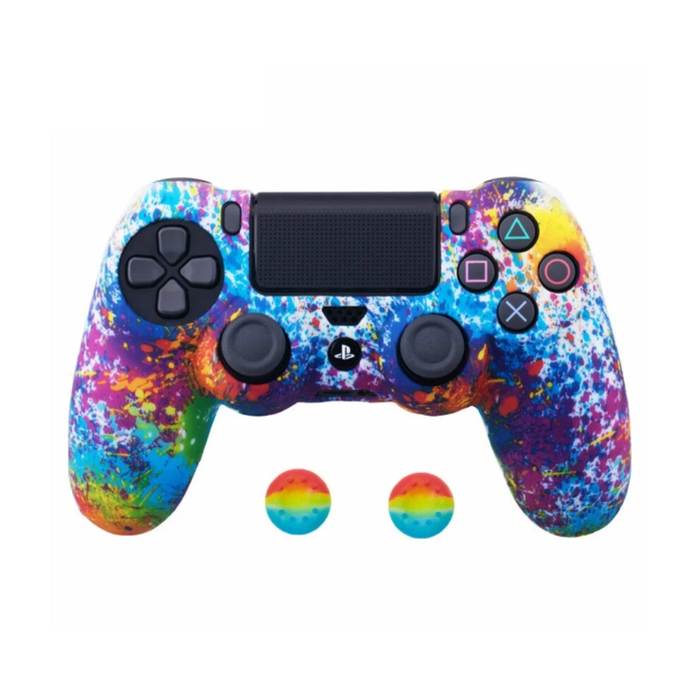 (#10) Ps4 Controller Skin/Cover - Protective Rubber Grips Playstation 4 6963793841097