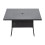 Garden Sanctuary 150CM Rectangular Rattan Glass Top Coffee Table 2