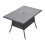 Garden Sanctuary 150CM Rectangular Rattan Glass Top Coffee Table 1