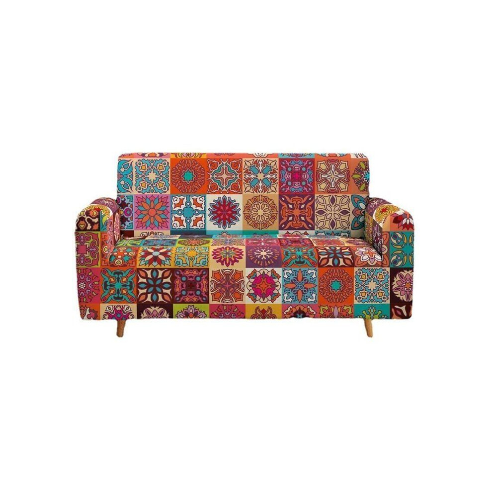 places 2 places 145185cm pour la maison Srie rtro housse de canap Motif indien Housse de canap VHV