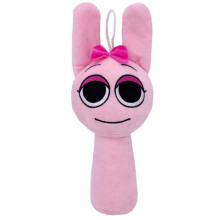 (Pink)Incredibox Sprunki καινούριο παιχνίδι γούνινο λούτρινο κουκλάκι διακοσμητικό
