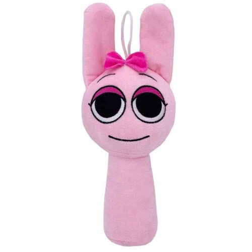 (Pink)Incredibox Sprunki καινούριο παιχνίδι γούνινο λούτρινο κουκλάκι διακοσμητικό