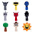 (Gray)Incredibox Sprunki Παιχνίδι Λούτρινο Διακοσμητικό Περιφερειακό Γεμιστό Κούκλα 7