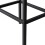 Living And Home Set of 2 Rectangular Bar Stools with Footrest, Brown 5