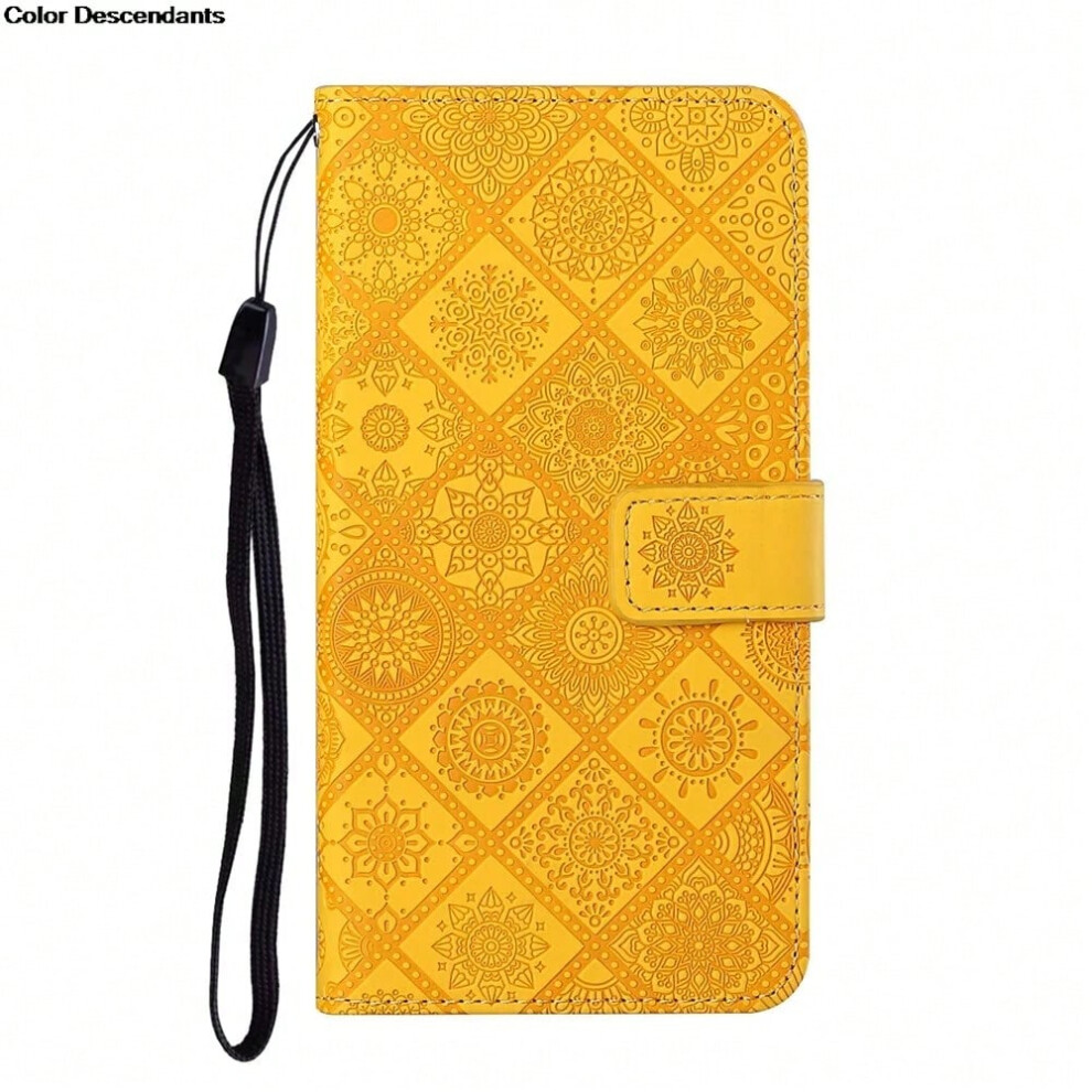 (Yellow-1, S24 Plus) Leather Flip Case For Samsung Galaxy A55 A25 A35 A15 5G Case Wallet Phone Case For Samsung A15 4G A05S A16 A06 54 S24 Back Cover-image-OPC-PHRJNWK-NEW