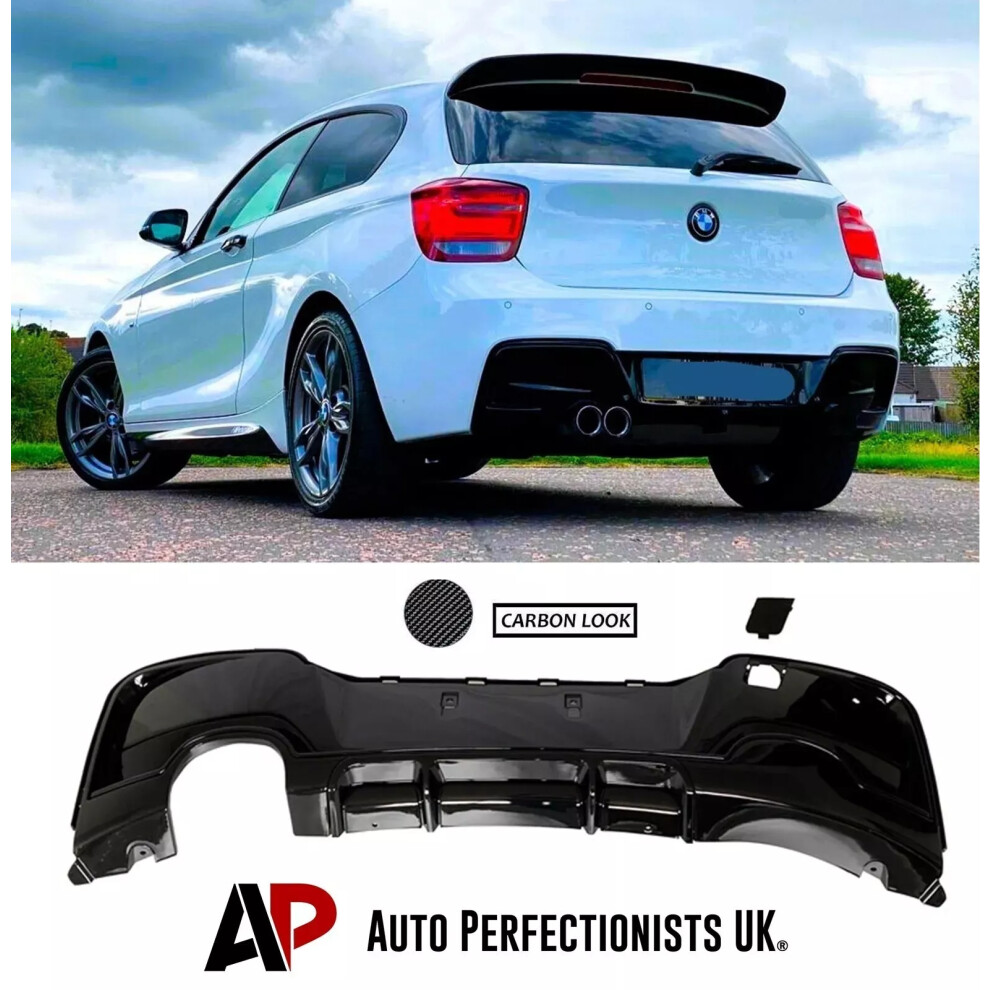 For Bmw 1 Series F20 F21 Pre-Lci Rear Diffuser Lip Valance Bumper 11-15 5061072665141