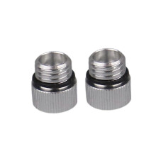 (As show, One size) 2x Aluminum Whipped Cream Dispenser Base Nozzle Holder for Ice Cream Sundaes