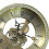 (Silver, One size) Clock Insert Round DIY with Roman Numeral for Tabletop Clock Home Wall Clock Gold 3