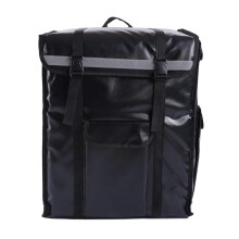 (As show, One size) Insulated Food Delivery Backpack Food Storage Container for Picnic Motorbike