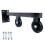 (As show, One size) Cable Pulley Compact High Pull Down Training Tools for Power Racks Home Sport 4