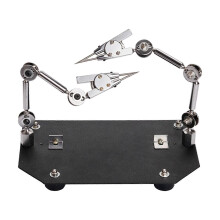 (As show, One size) Helping Hands Soldering Station Arms for Crafts Electronic Repair Hobby Work