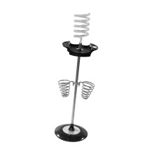 (clear, One size) Hair Dryer Rack Stable Hair Curler Holder Blow Dryer Rack for Salon Personal yellow