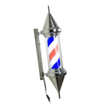 (Style C, One size) Barber Pole Light Barber Shop Pole LED for Indoor Outdoor Hairdressing Salon Style A