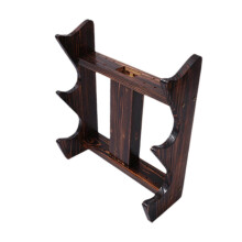 (As show, One size) Arrow Rack Wooden Freestanding Display Shelf Multi Layer Bow Stand for Home