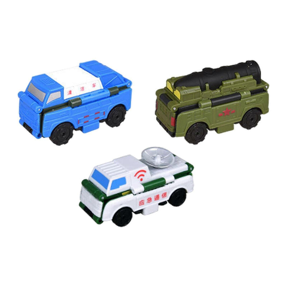 (C, One size) 3Pcs Transformable Cars Deformation Car for Reward Prize Kids Festival Gifts A-image-OPC-PHRJWQH-NEW