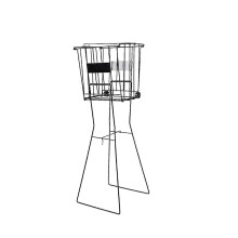 (As show, One size) Tennis Ball Bin Picker Tennis Ball Basket for Coaches Outdoor Beach Balls