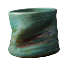 (Yellow, One size) Ceramic Coffee Cup Vintage Japanese Style Teacup for Tea Cappuccino Espresso Green