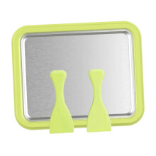(Green, One size) Cold Pan Plate DIY Fried Yogurt Machine for Ice Cream Sandwich Frozen Yogurt White